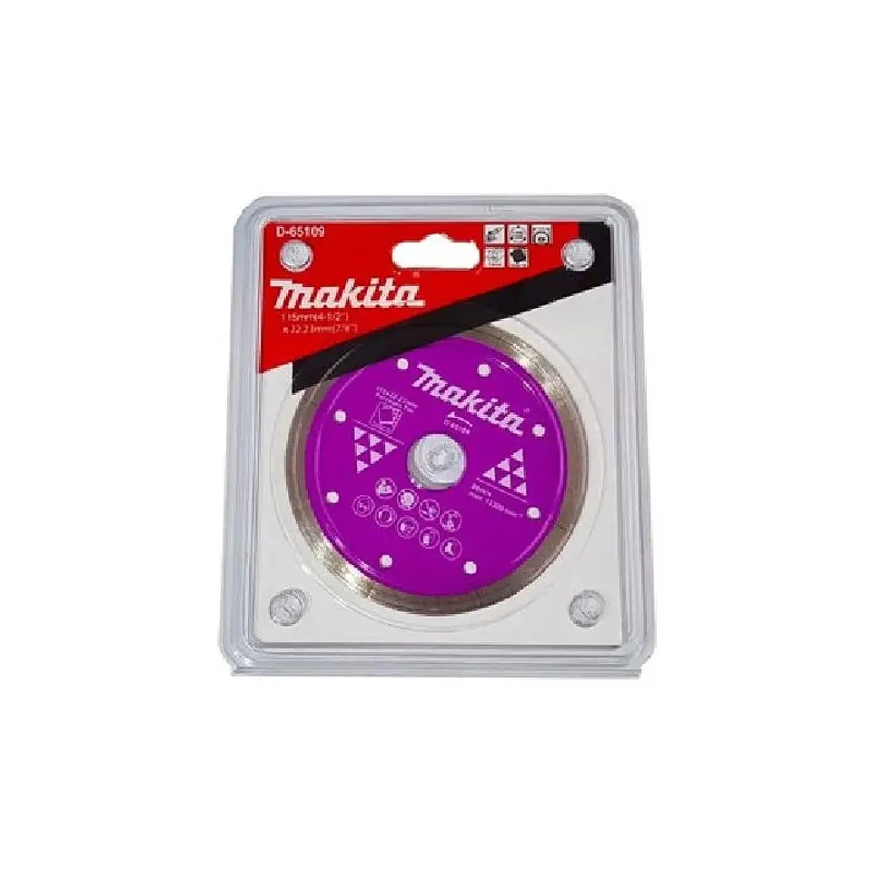 DISCO DIAMANTADO MAKITA 115MM CONTINUO 1