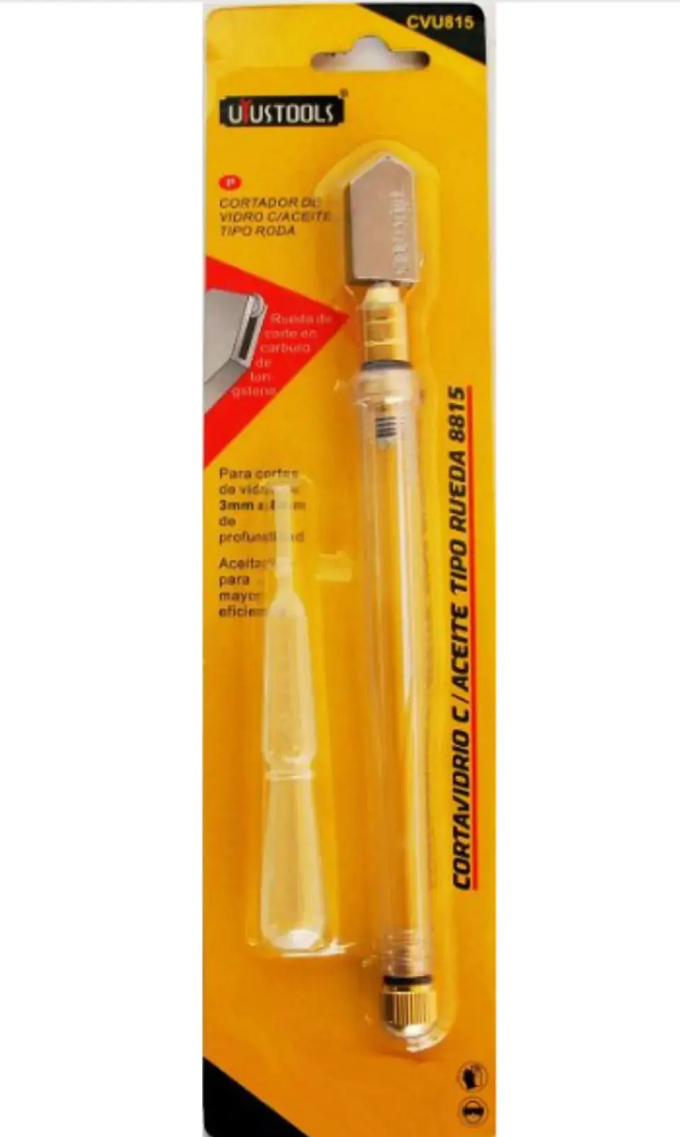 CORTA VIDRIO CON ACEITE TIPO RUEDA UYUSTOOLS 1