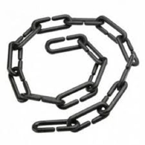 CADENA BAJADA AGUA PLASTICA ESLABON GRANDE NEGRO