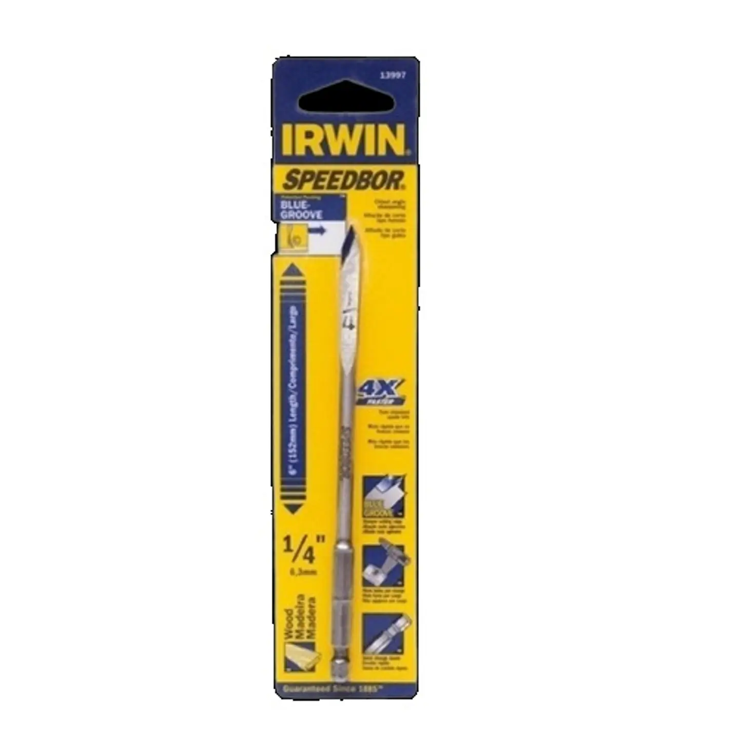 BROCA PALETA IRWIN 1/4 1