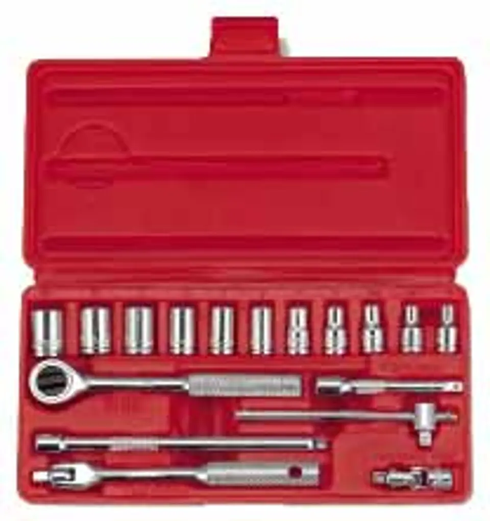JUEGO DADO CROSSMAN 1/4 4 A 13MM 17 PIEZAS 1