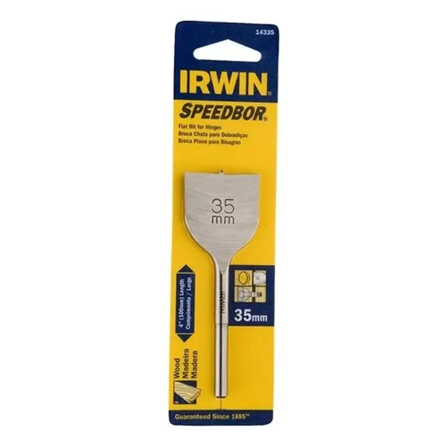 BROCA PALETA IRWIN 35MM 1