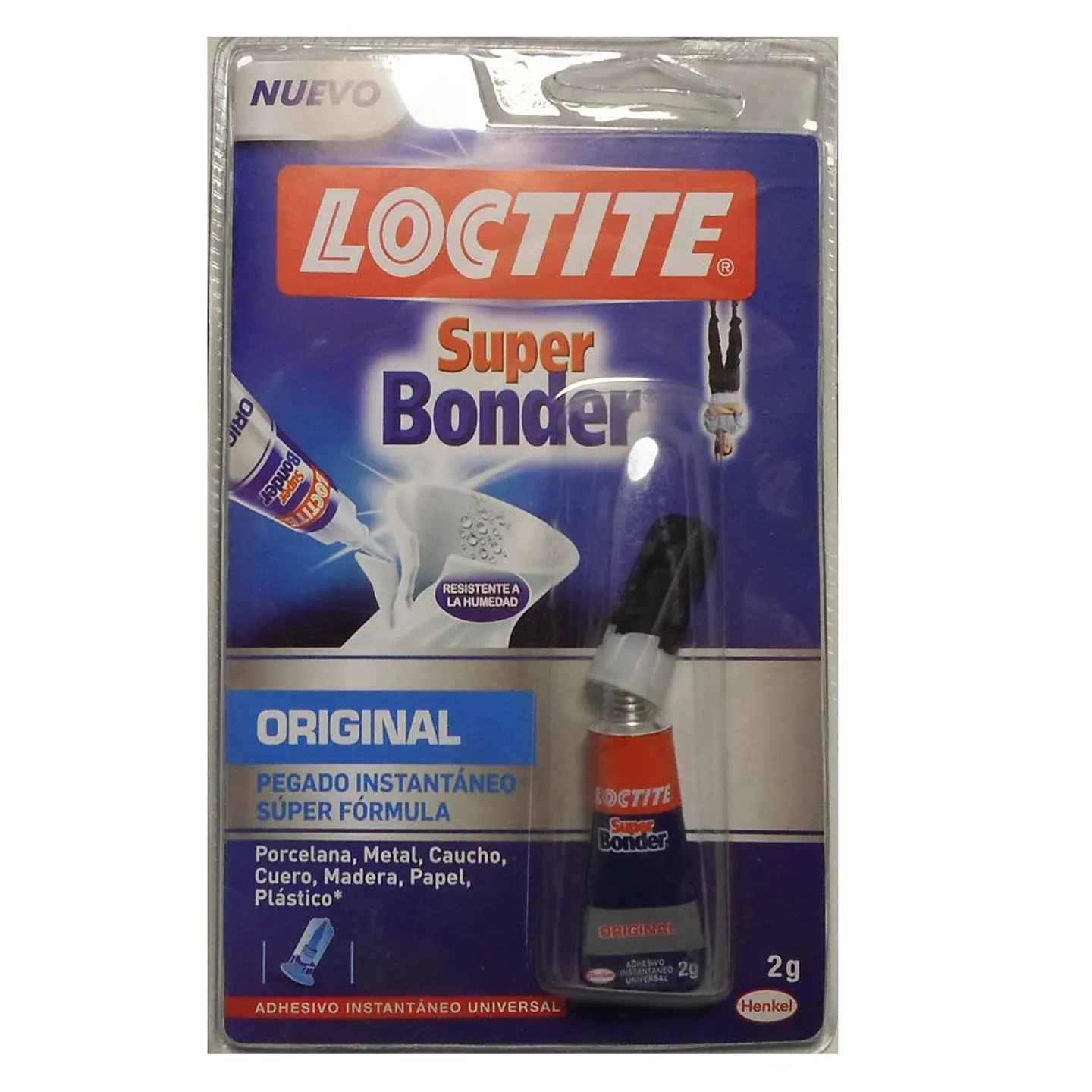 LOCTITE SUPER BONDER ORIGINAL 2GR BLISTER 1