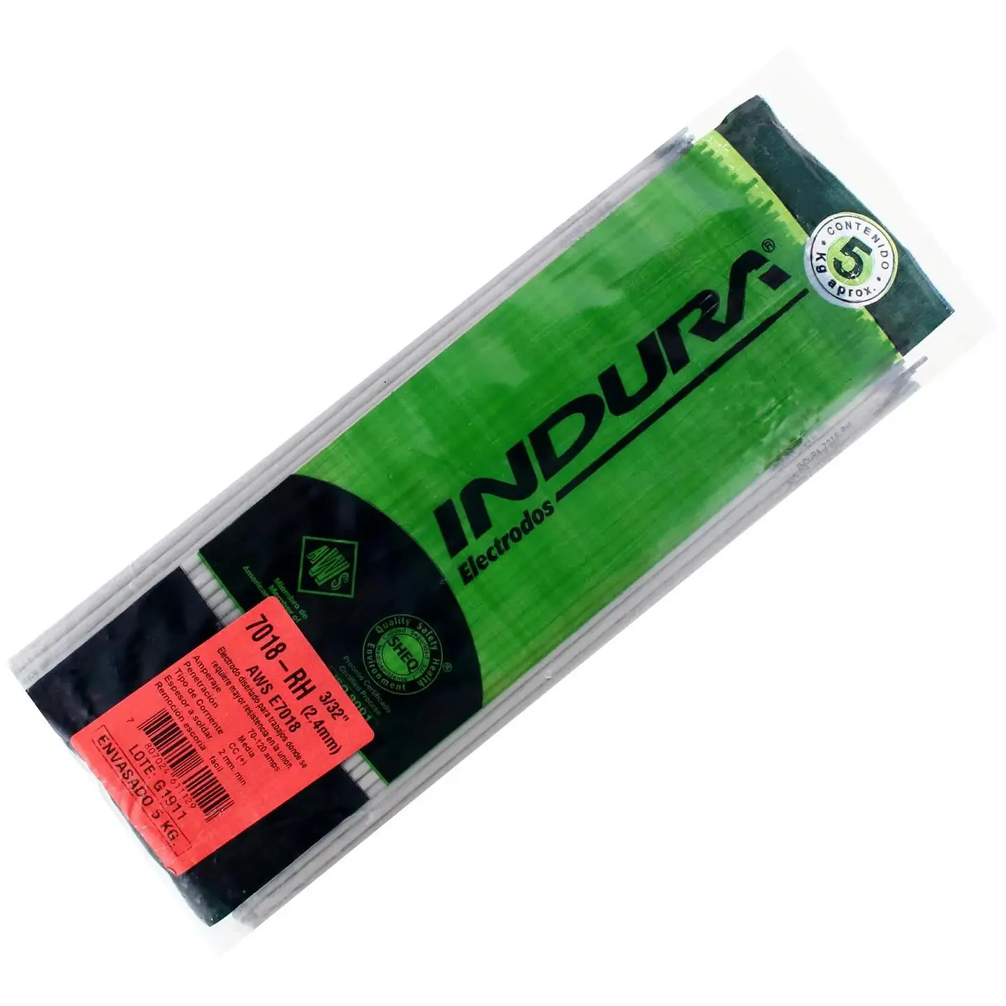 SOLDADURA INDURA 7018 A 3/32 1