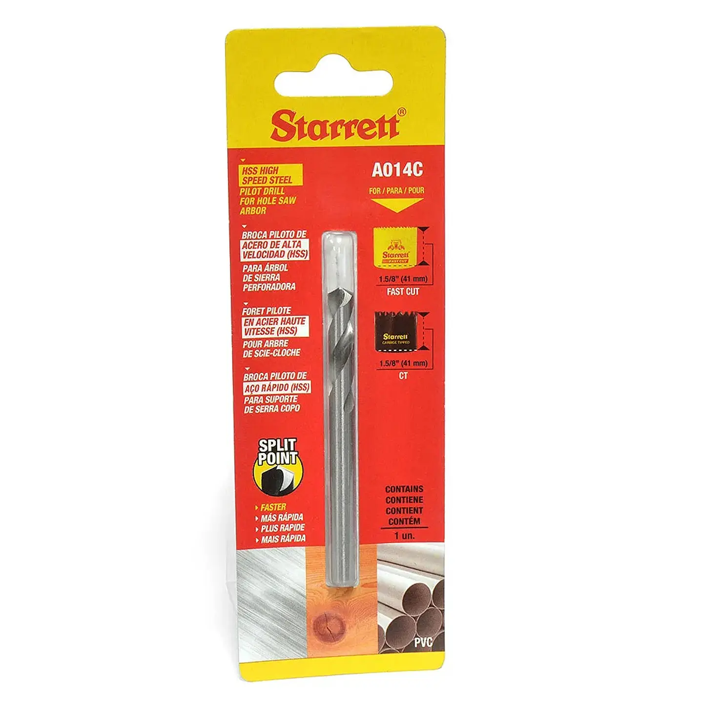 BROCA SIERRA COPA STARRETT 1/4 1
