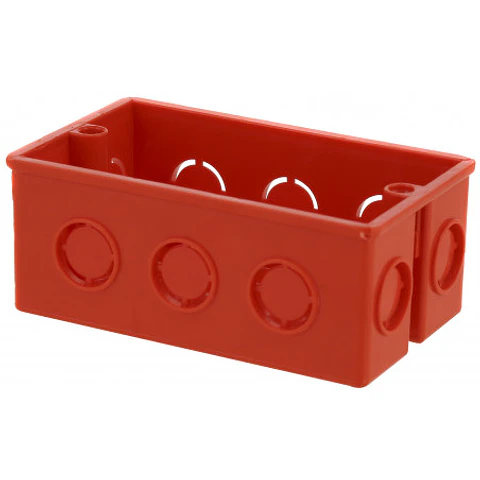 CAJA EMBUTIDA PVC CON INCERCION METALICA MARISIO