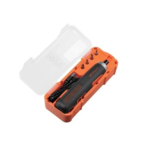 ATORNILLADOR BYD 4V LITIO Y 4 ACCESORIOS BD40K4