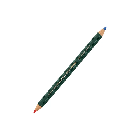 LAPIZ CARPINTERO BICOLOR FABER