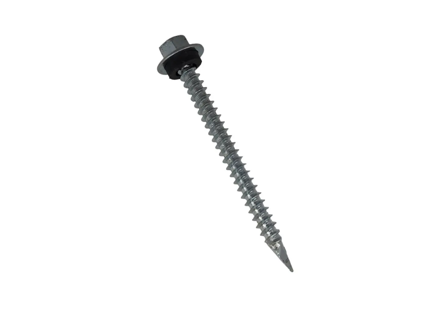 TORNILLO TECHO 12 X 2 1/2 CON GOMA 1