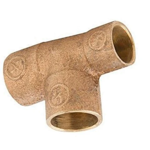 TEE BR HI 3/8 X 3/8 X 1/2