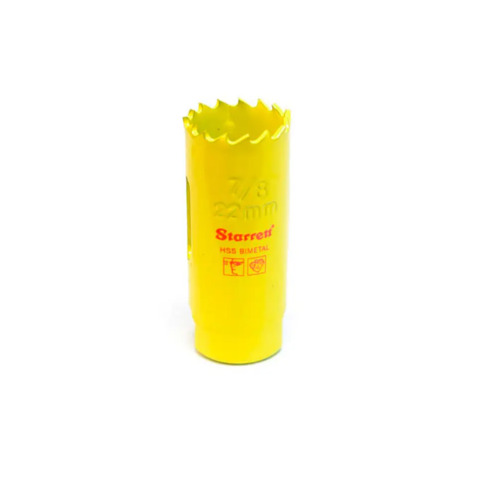 SIERRA DE COPA STARRETT 22MM 7/8 1