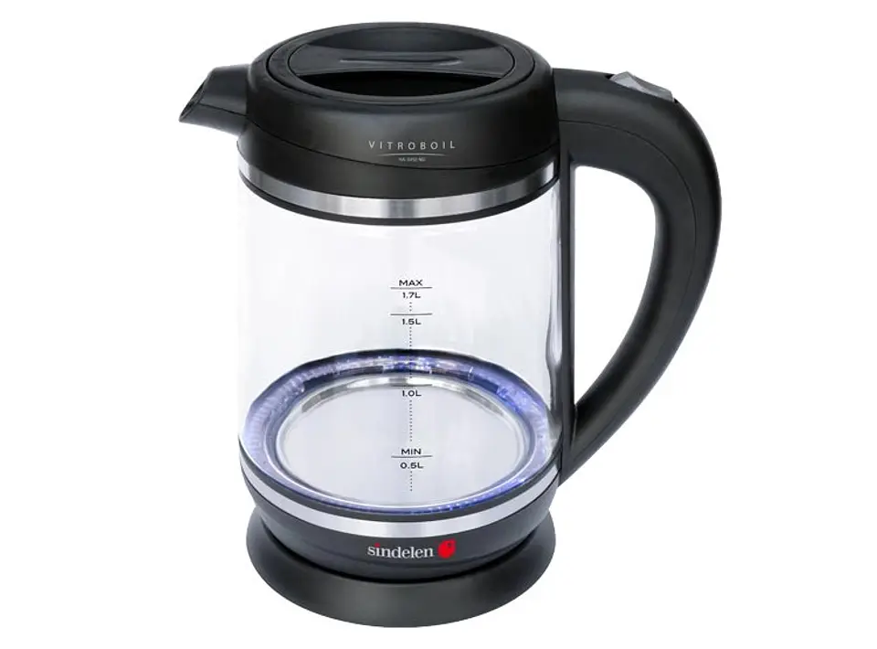 HERVIDOR AGUA SINDELEN 1.7L HA-3450 NEGRO 1