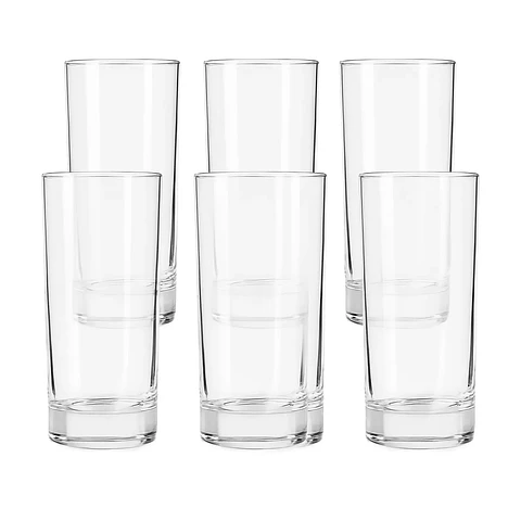JUEGO 6 VASOS SHAM ALTO 355ML