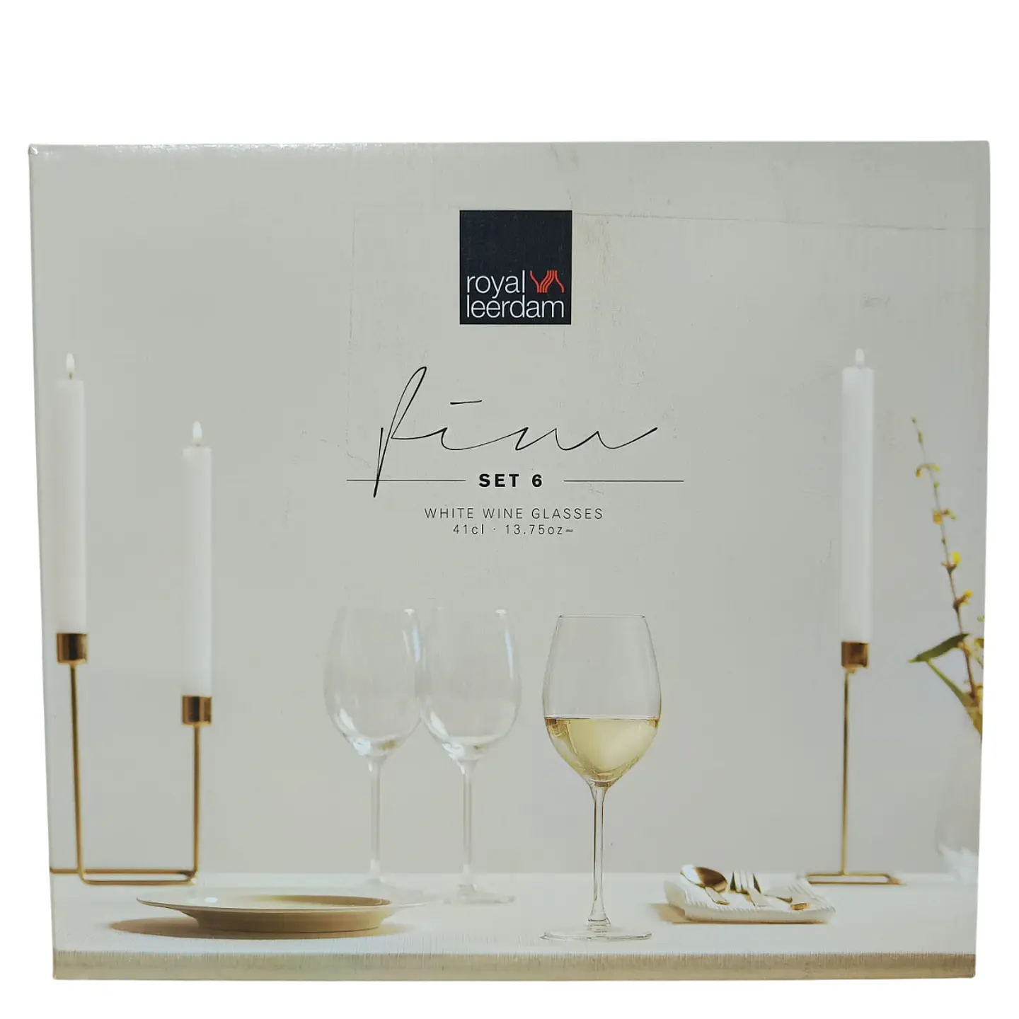 SET 6 COPAS VINO BLANCO 410ML FIM 1