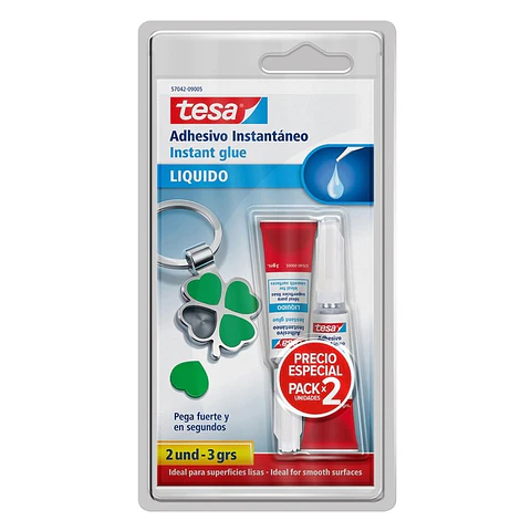 GEL ADHESIVO TESA 3GR CON 2 UNIDADES