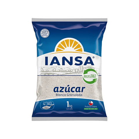 AZUCAR IANSA GRANULADA 1KG