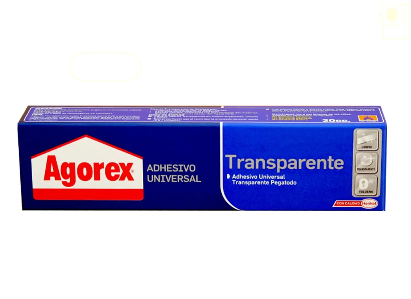 AGOREX TRANSPARENTE 20CC 1