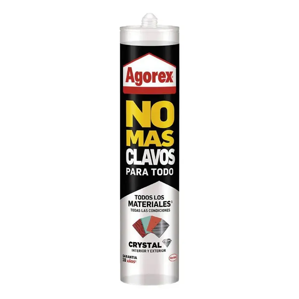 AGOREX NO MAS CLAVOS CRYSTAL 290GR 1