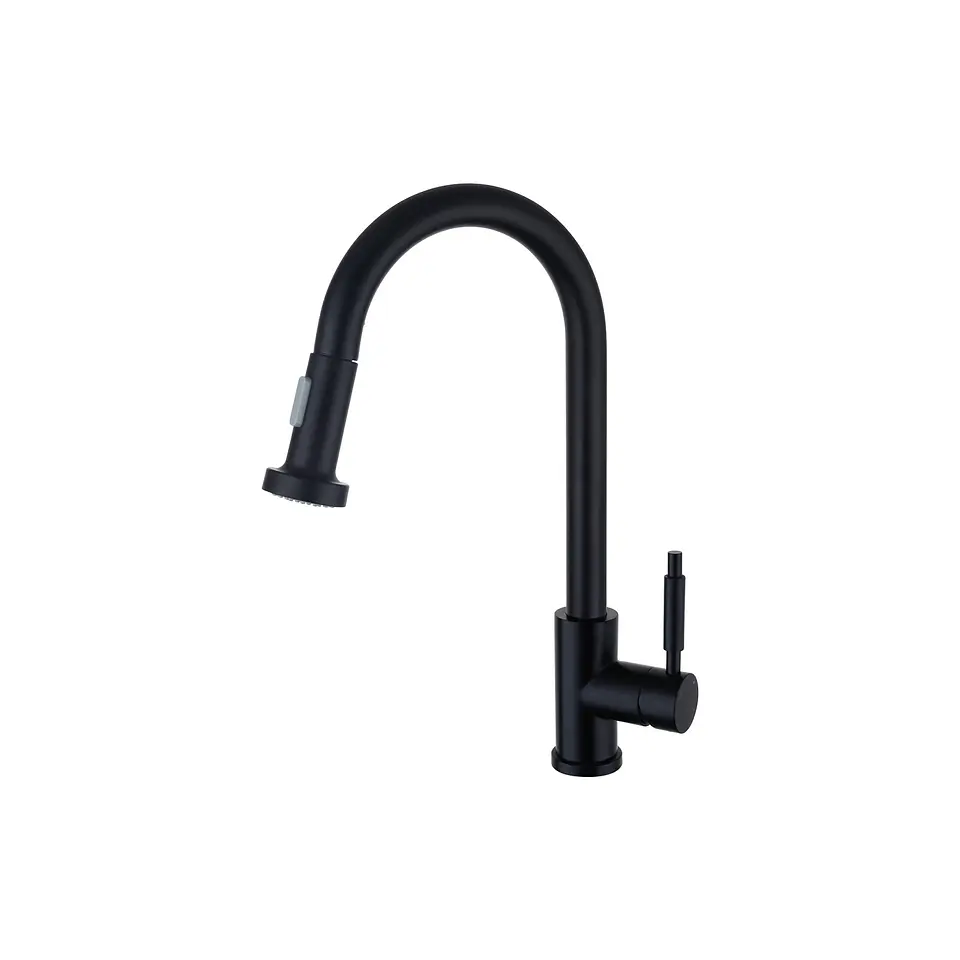MONOMANDO LAVAPLATO EXTENSIBLE NEGRO GOURMET 1