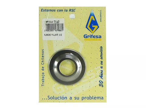 FLANCHE PARA LLAVE 1/2