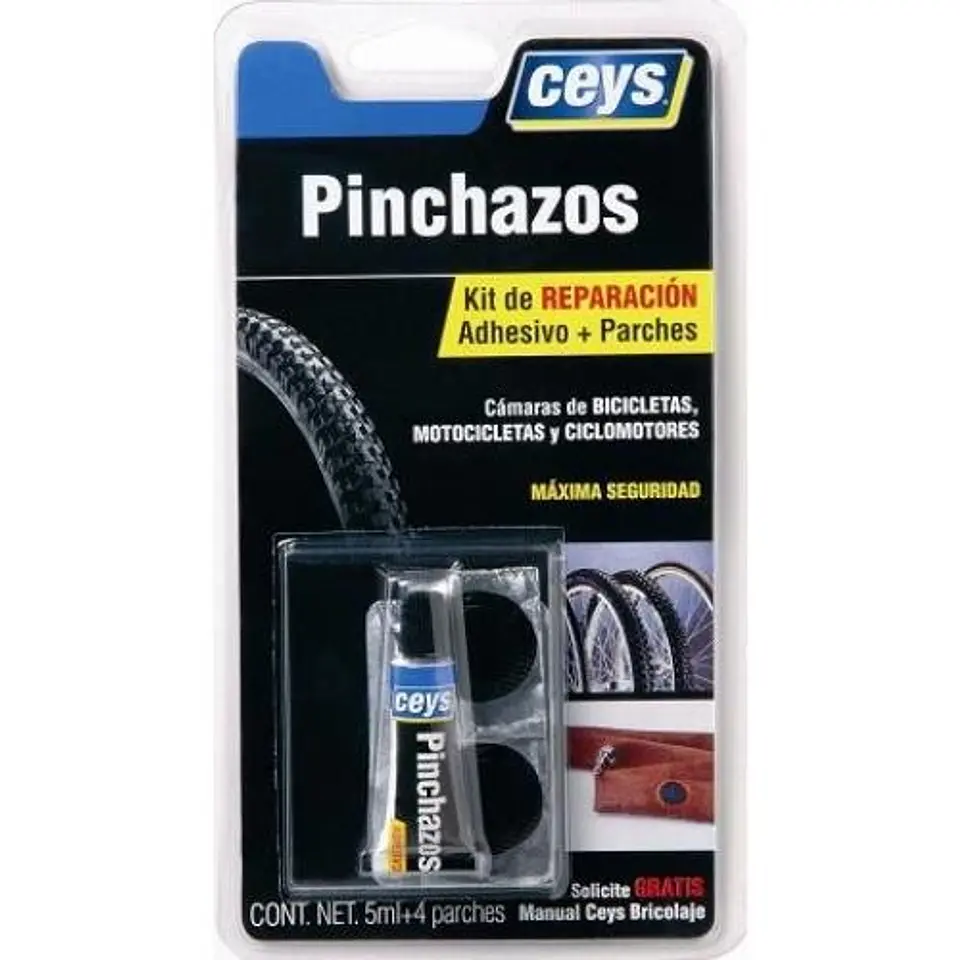 REPARADOR PINCHAZOS 5ML CON 4 PARCHES 1