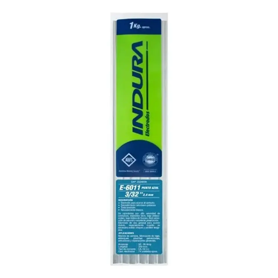 SOLDADURA REDBO 6011 3/32 AZUL 1