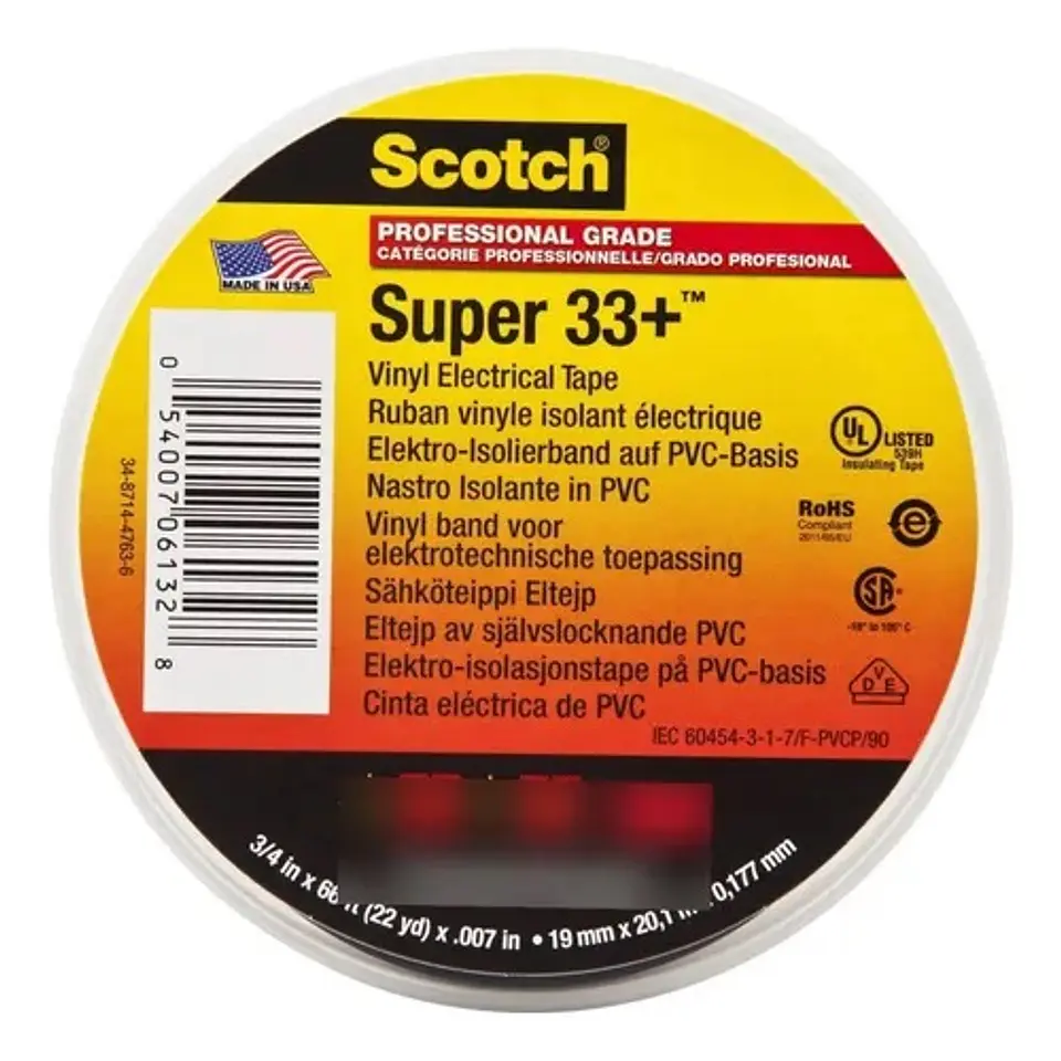 HUINCHA AISLADORA 9M 3M SUPER33 1