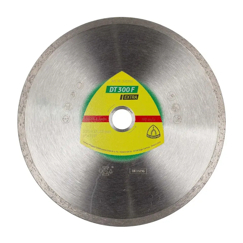 DISCO CORTE DIAMANTADO KLINGSPOR CONTINUO 9 1