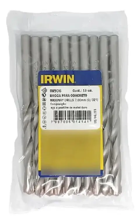 BROCA CONCRETO 7MM IRWIN