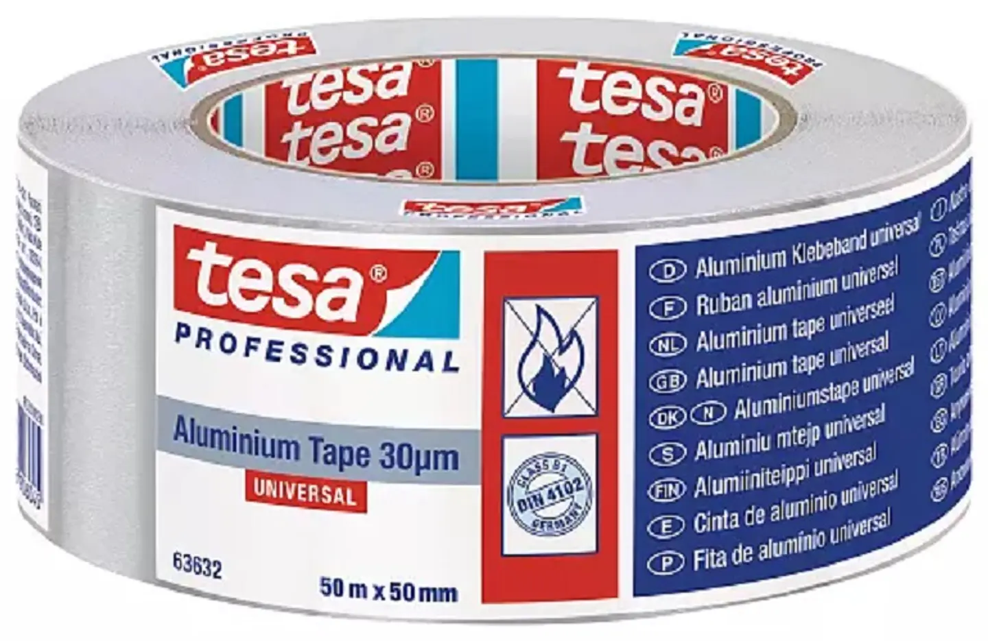 CINTA ALUMINIO CON LINER 25M X 50MM 1