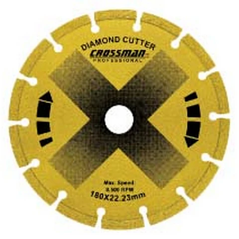 DISCO CORTE DIAMANTADO CROSSMAN 180MM