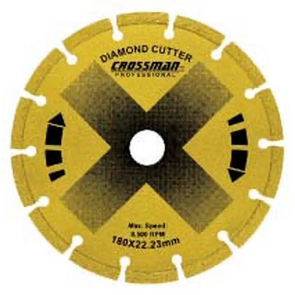 DISCO CORTE DIAMANTADO CROSSMAN 180MM 1