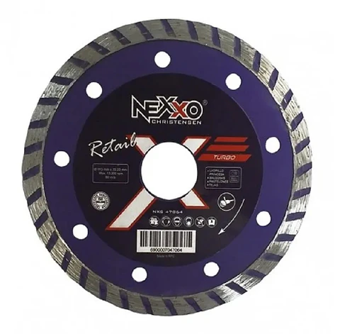 DISCO CORTE DIAMANTADO NEXXO TURBO 7
