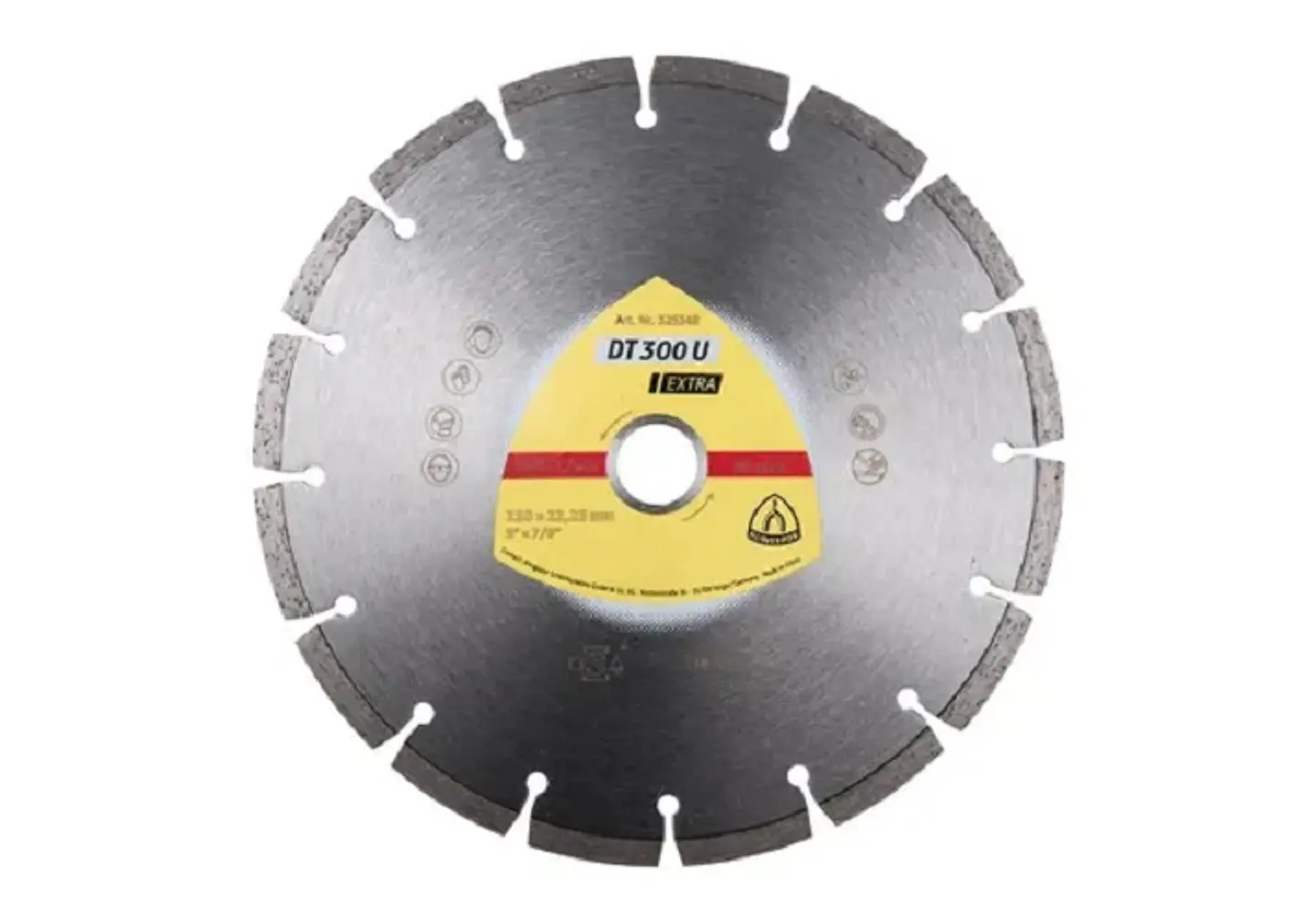 DISCO CORTE DIAMANTADO KLINGSPOR SEGMENTADO 9 1