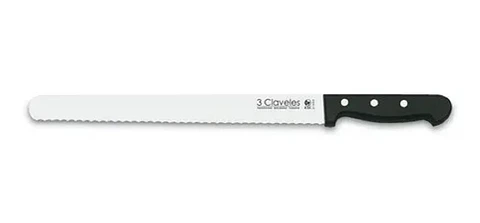 CUCHILLO 3 CLAVELES PASTELERO 30CM
