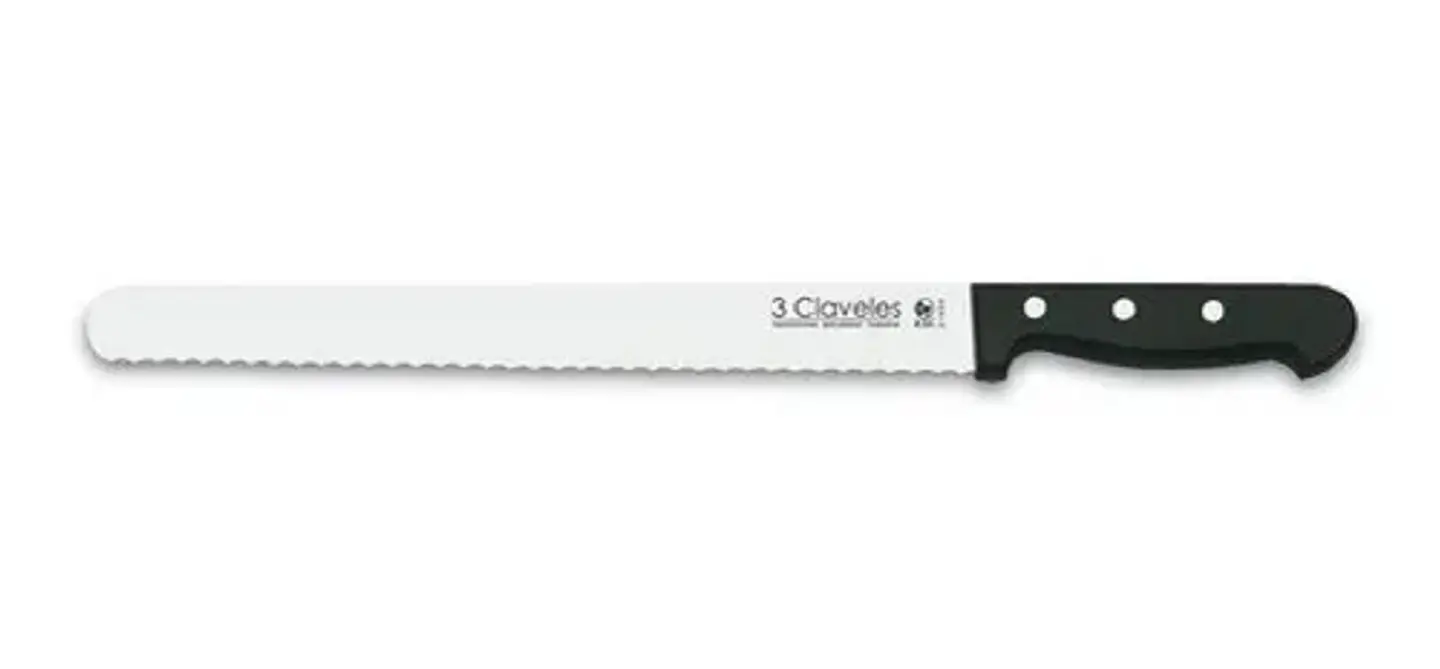 CUCHILLO 3 CLAVELES PASTELERO 30CM 1