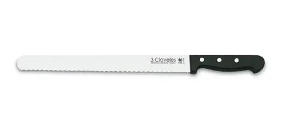 CUCHILLO 3 CLAVELES PASTELERO 30CM 1