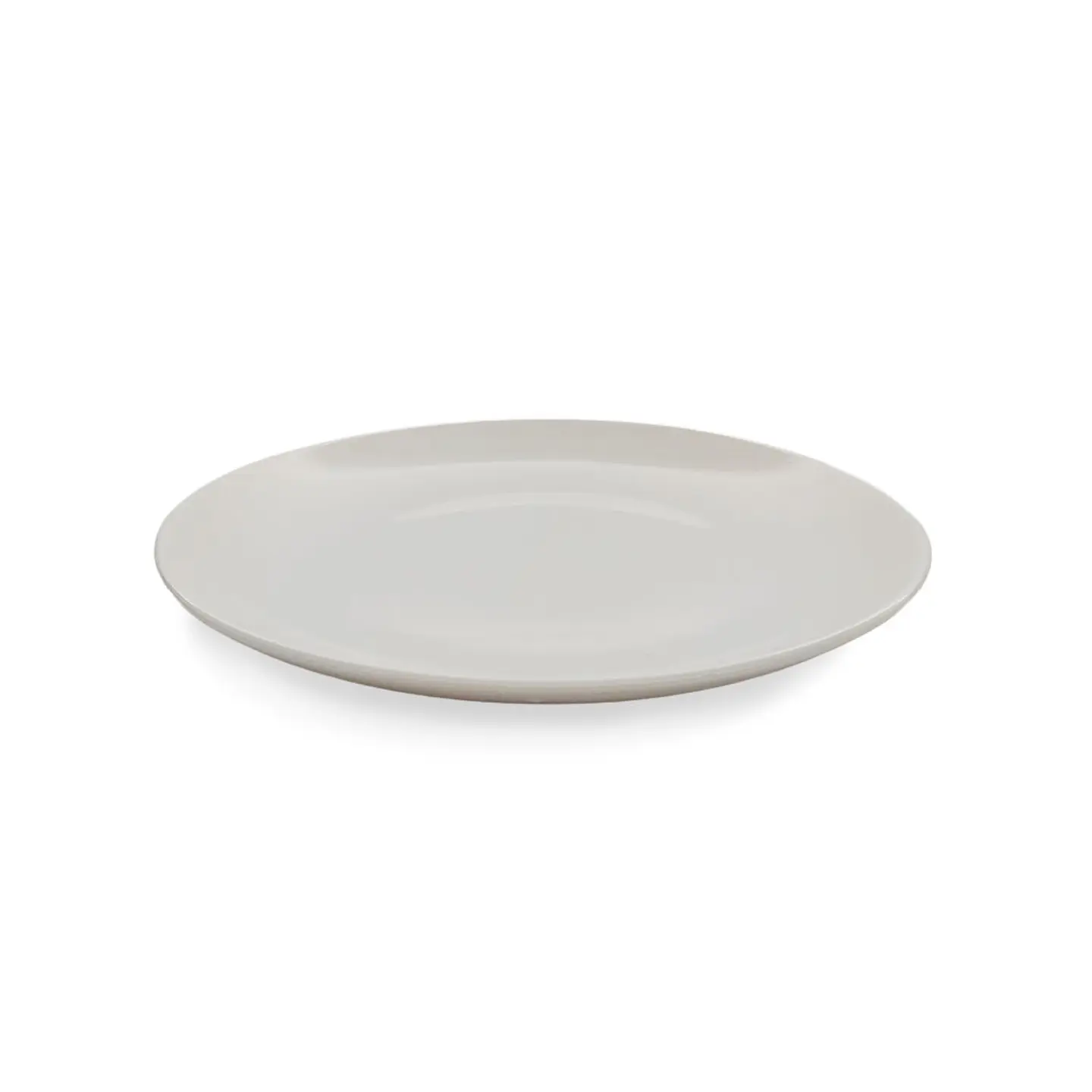 PLATO LLANO 20CM PORCELANA BLANCA HALLEN 1
