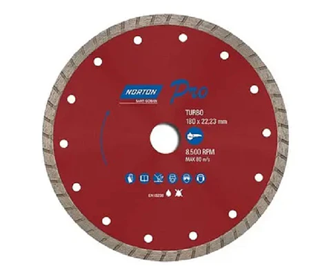 DISCO CORTE DIAMANTADO GM TOOLS TURBO CONTINUO 4 1/2