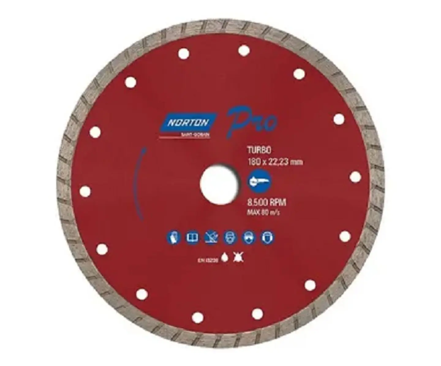 DISCO CORTE DIAMANTADO GM TOOLS TURBO CONTINUO 4 1/2 1