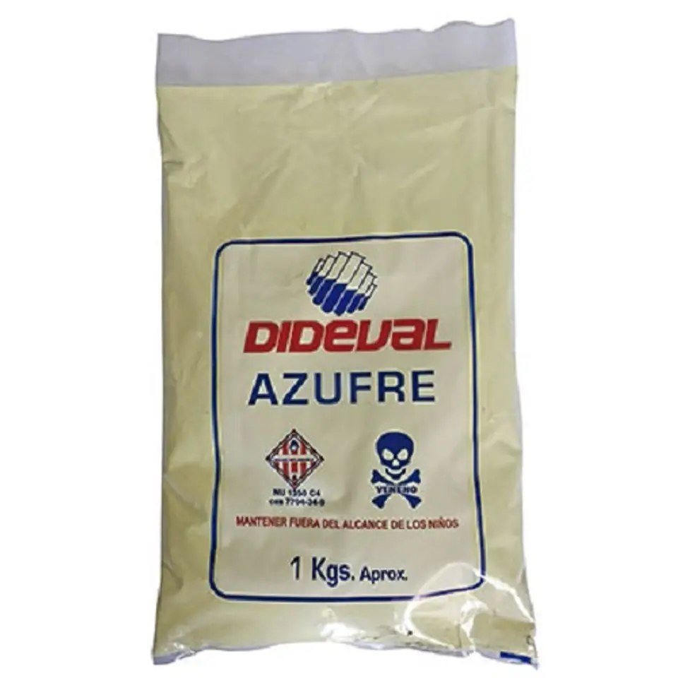 AZUFRE ENVASADO 1KG 1