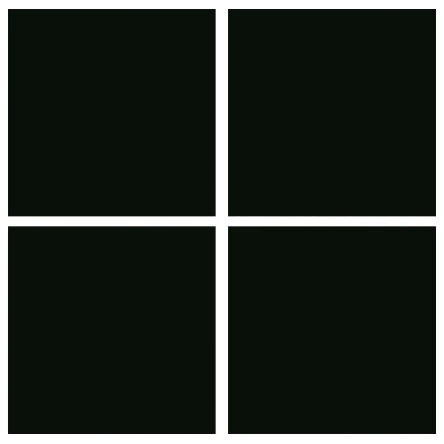 PORCELANATO 60 X 60 NEGRO PULIDO 1