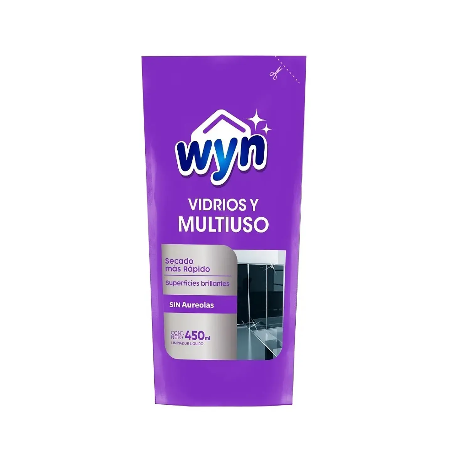 LIMPIAVIDRIO RECARGA 450ML WYN 1