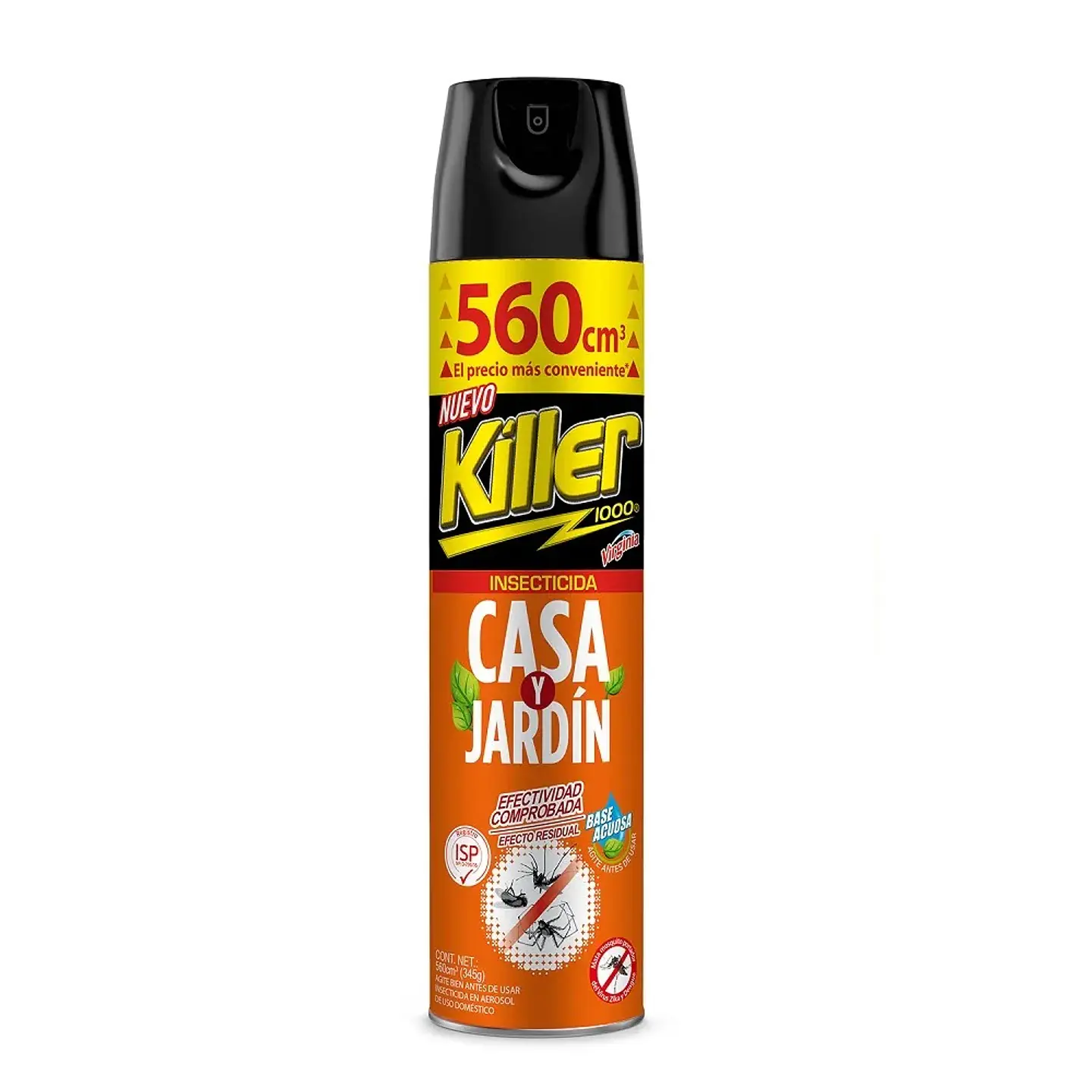 INSECTICIDA KILLER 560CC CASA Y JARDIN 1