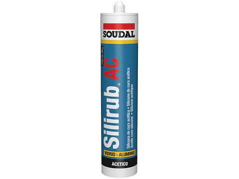 SILICONA TRANSPARENTE 300ML SOUDAL SIN FUNGICIDA