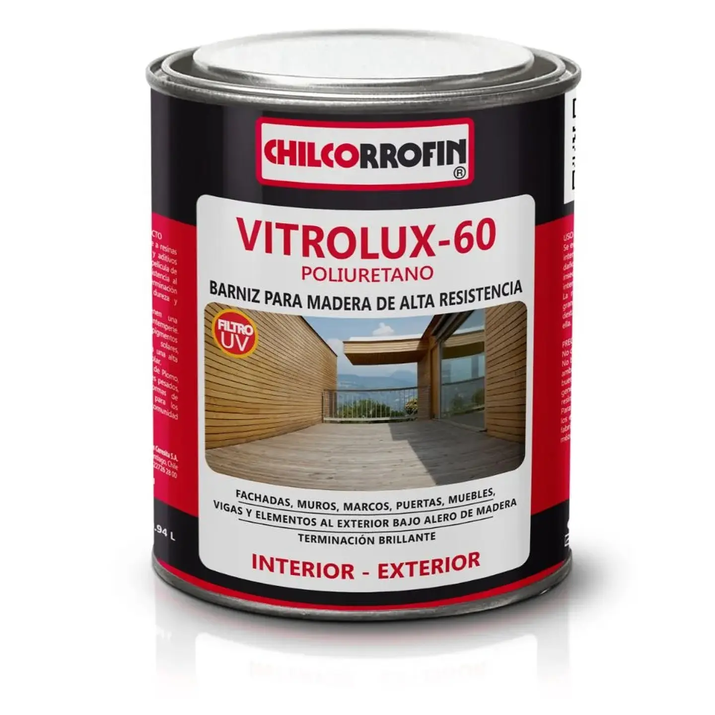 VITROLUX 60 1/4 GALON NATURAL 1
