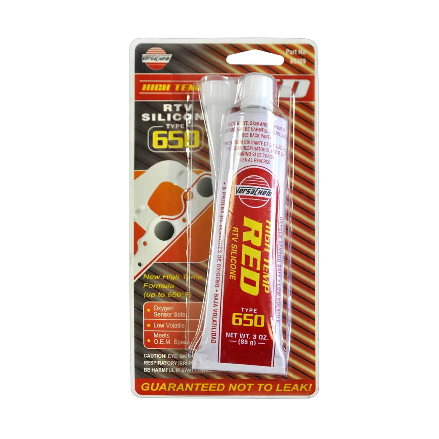 SILICONA ALTAS TEMPERATURAS ROJA 85GR VERSACHEM 1