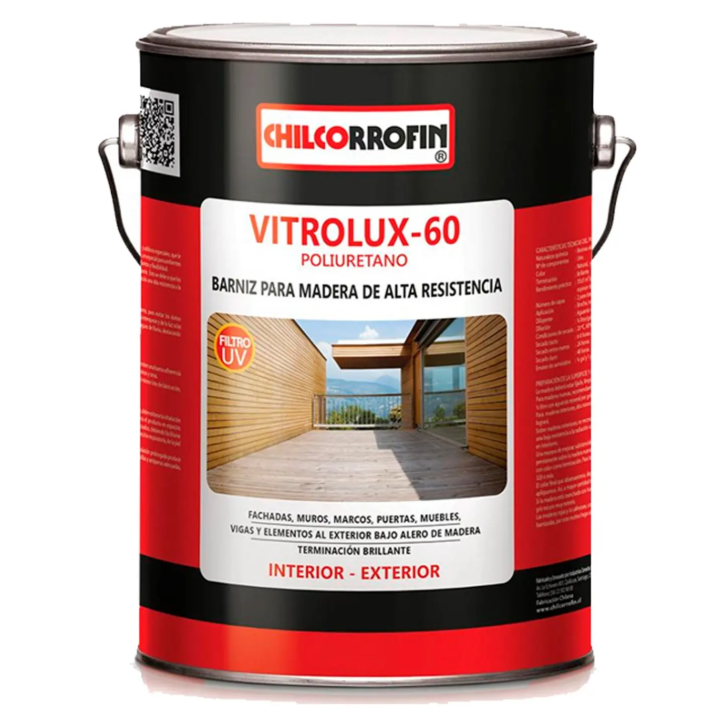 VITROLUX 60 GALON ROBLE OSCURO 1