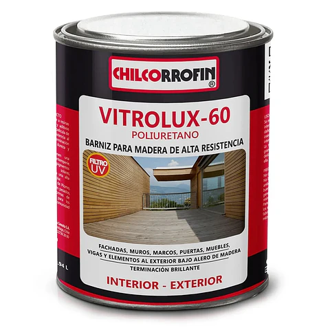 VITROLUX 60 1/4 GALON NOGAL