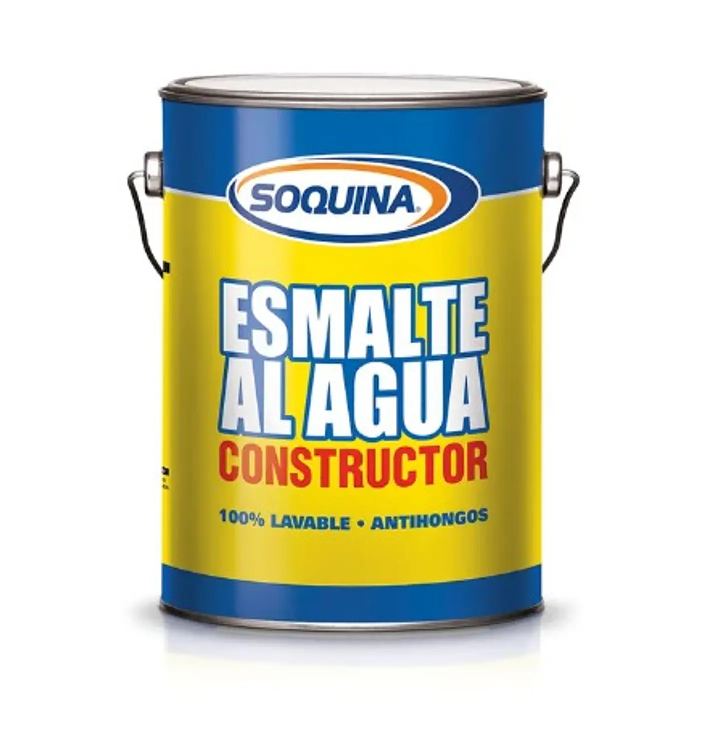 ESMALTE AL AGUA SOQUINA GALON BLANCO 1